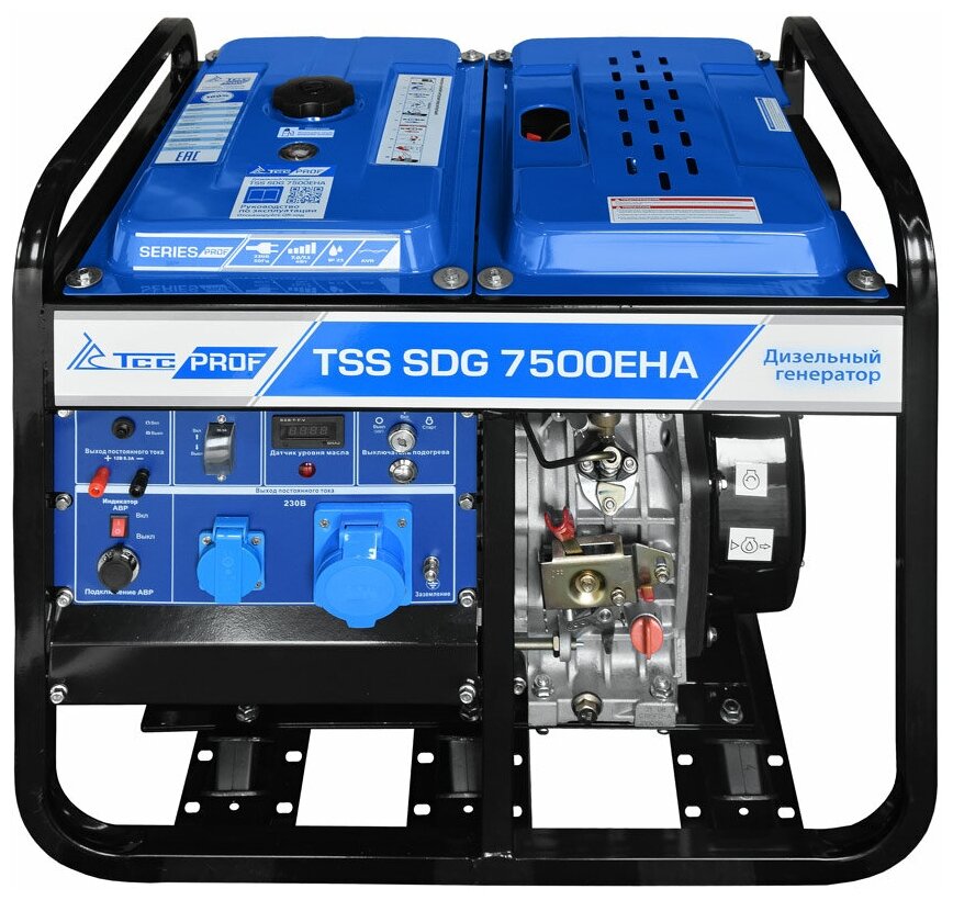 Генератор дизельный ТСС SDG 7500EHA