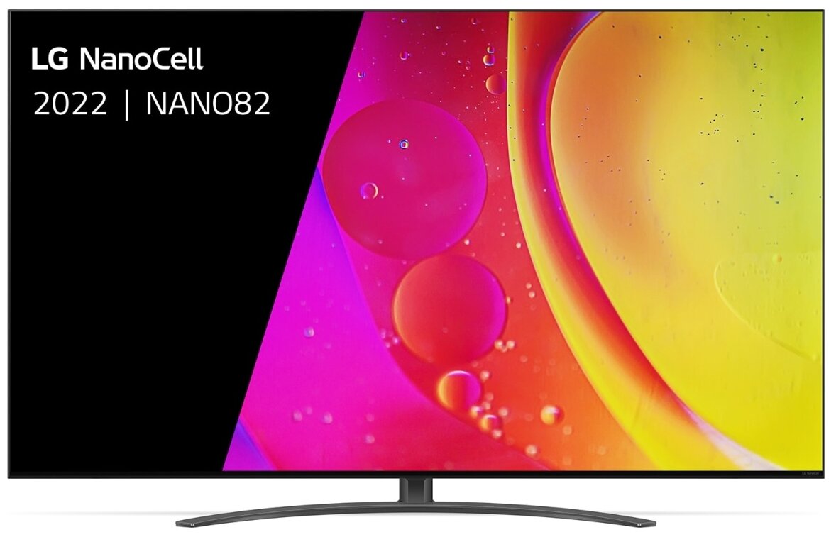 Телевизор LG 50NANO826QB черный