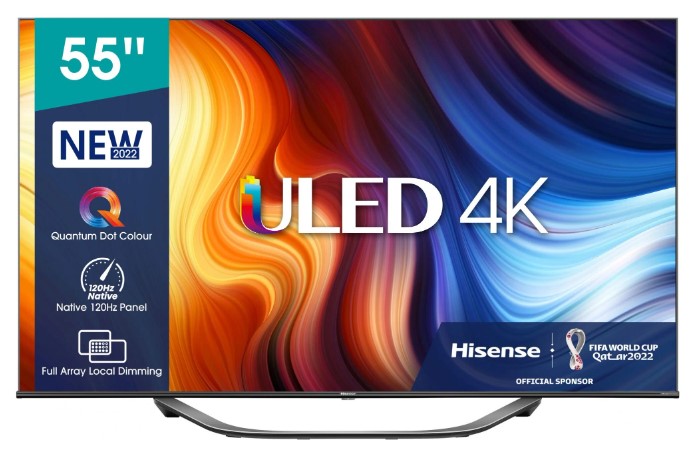 Телевизор Hisense 55U7HQ, черный