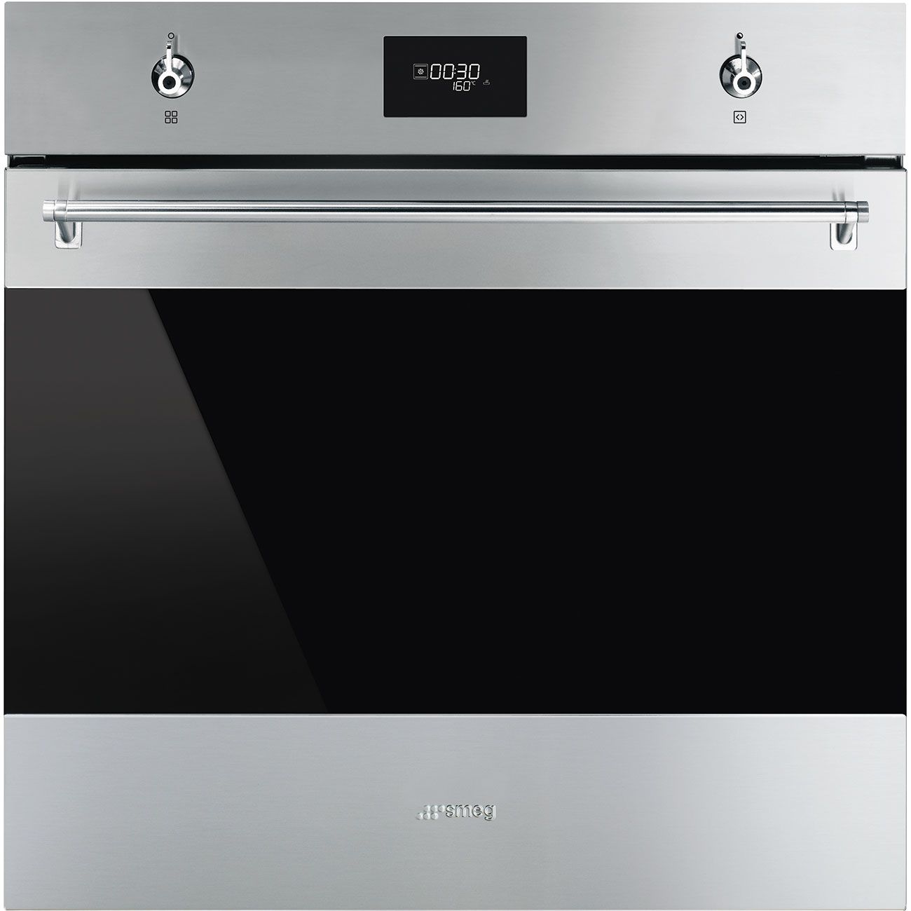 Духовой шкаф SMEG SF6301TVX Classica, серебристый