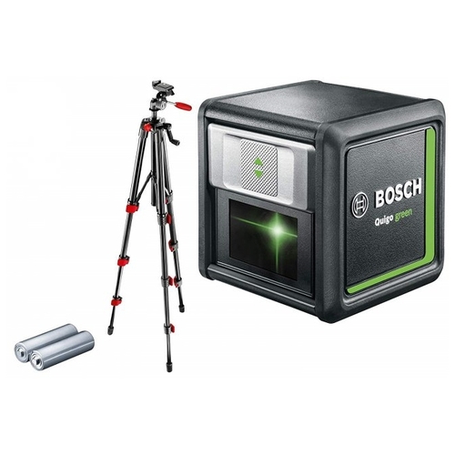 Лазерный уровень BOSCH Quigo green + MM2 + TT150 (0603663C01)