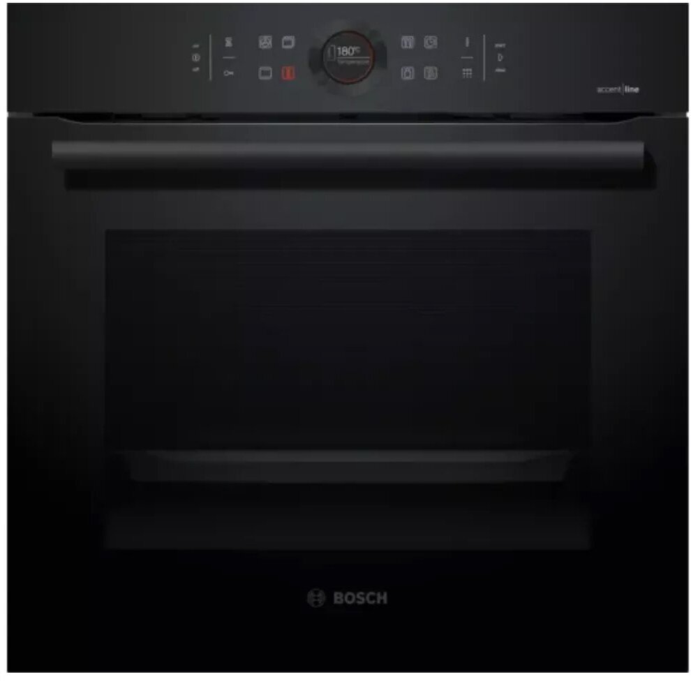Духовой шкаф электрический Bosch HBG855TC0, черный