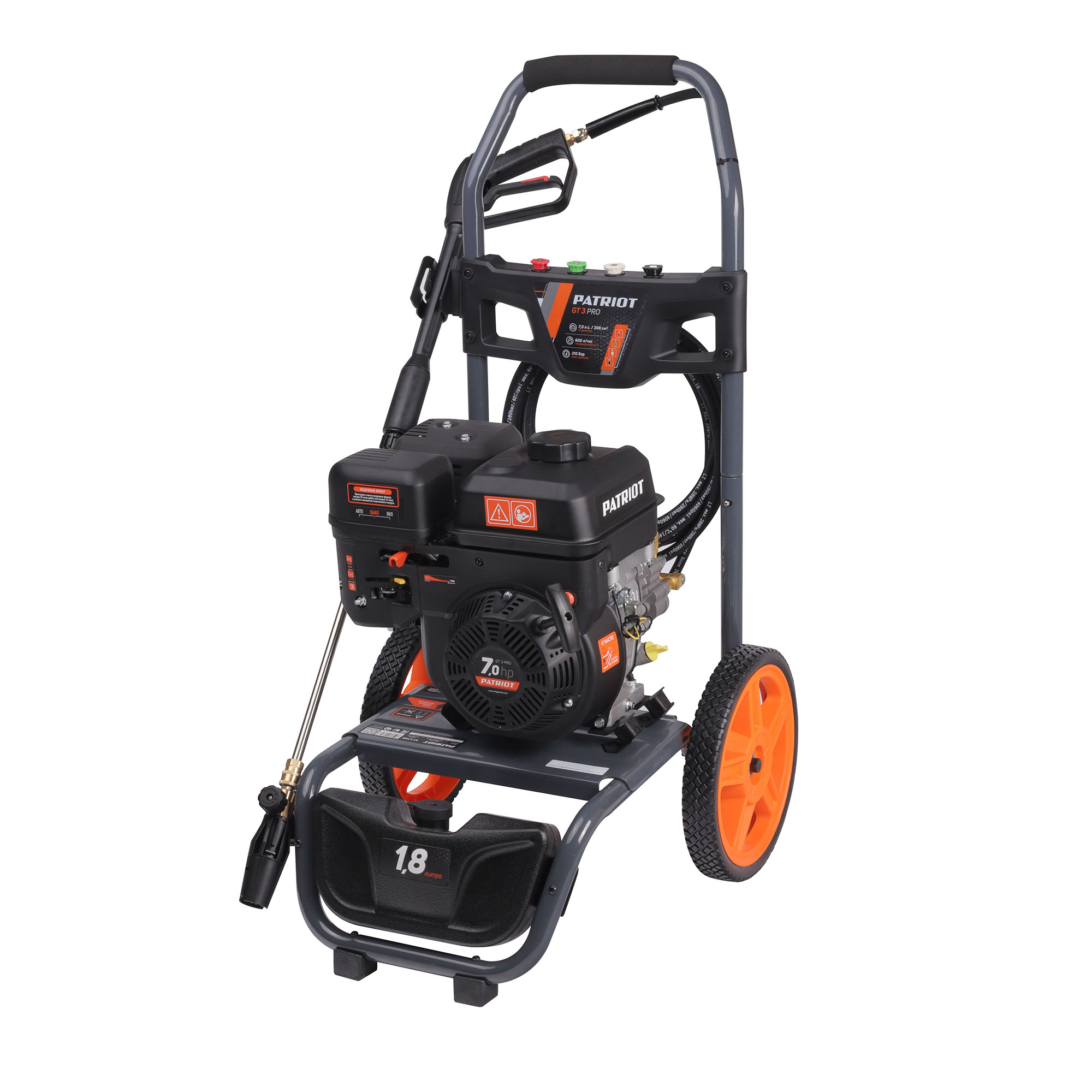 Мойка высокого давления бензиновая Patriot GT3 Pro (322306107)