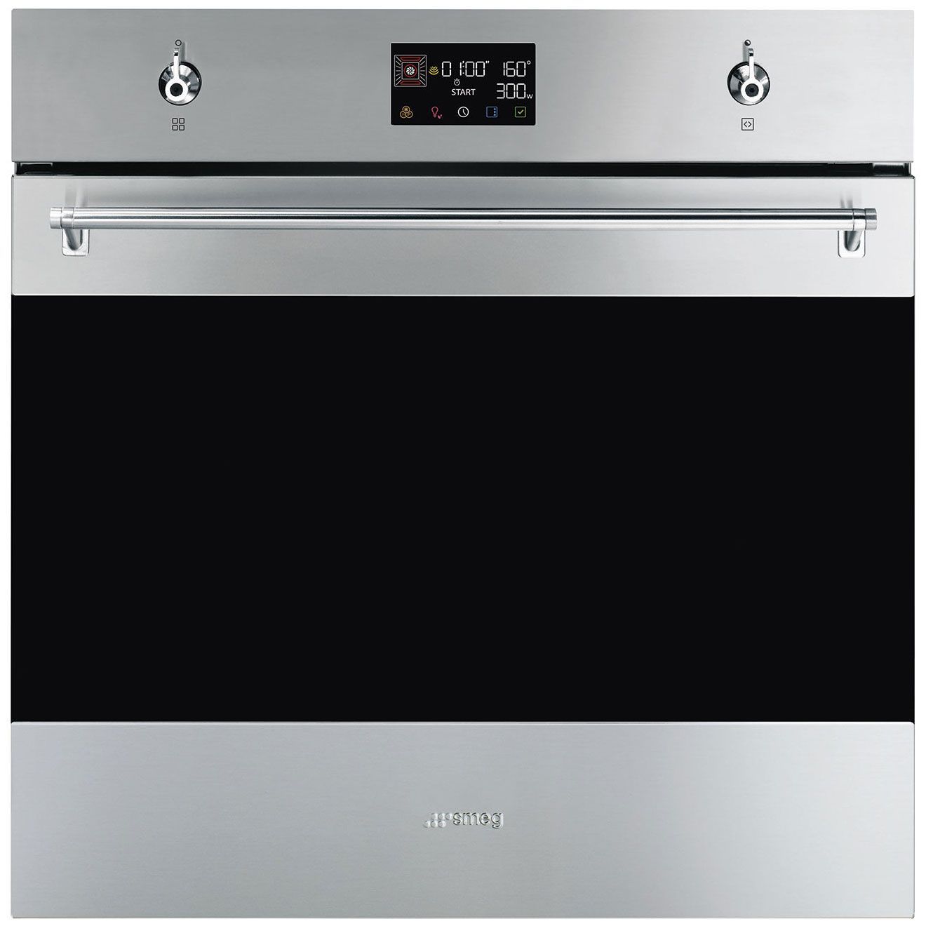 Духовой шкаф SMEG SO6302M2X Classica, серебристый