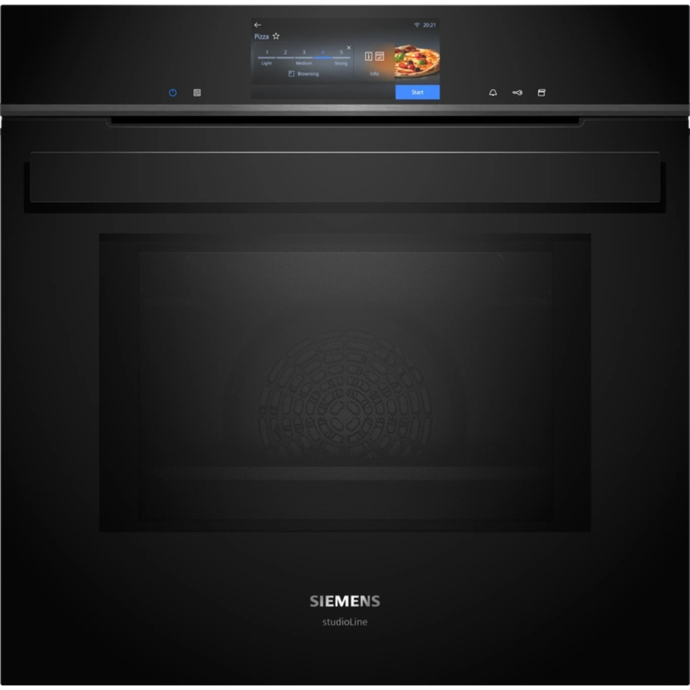 Духовой шкаф электрический Siemens HN978GQB1, черный