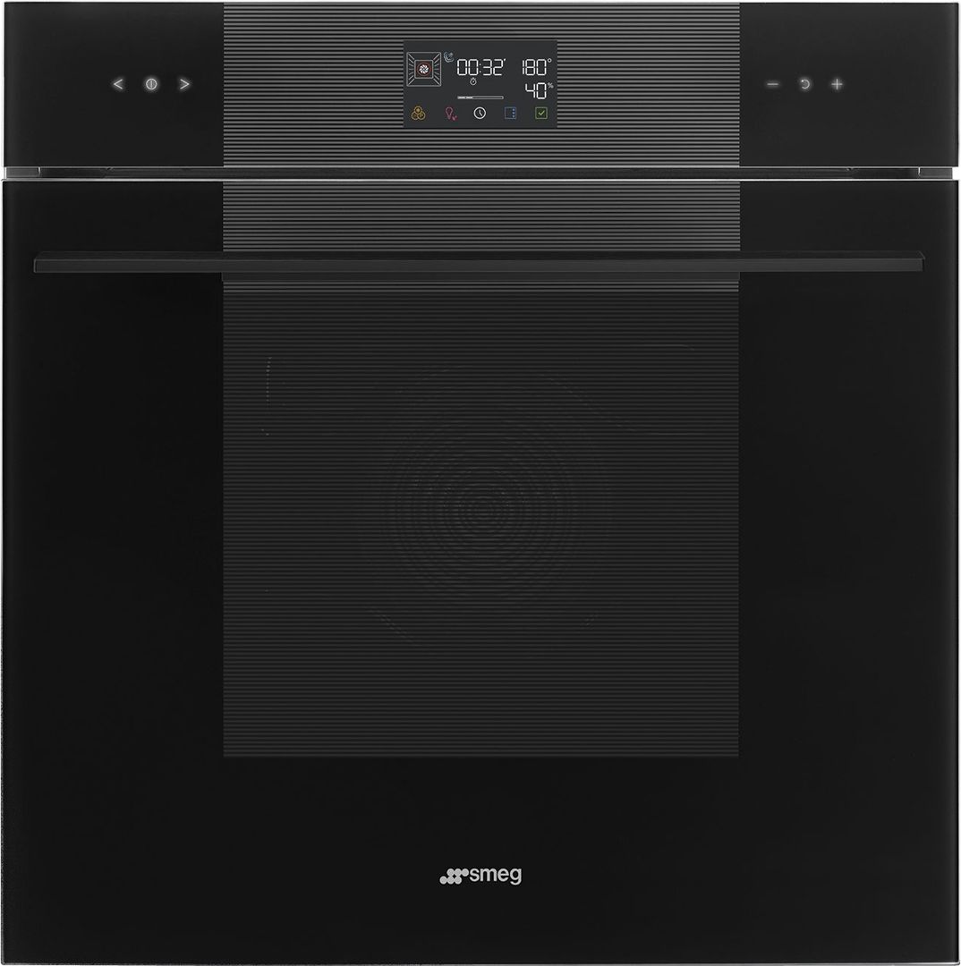 Духовой шкаф SMEG SOP6102S2PB3 Linea, черный