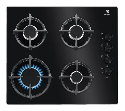 Варочная поверхность газовая Electrolux KGG6407K, черный
