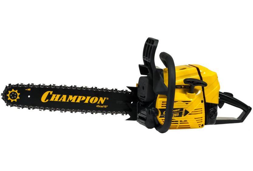 Цепная бензиновая пила CHAMPION 265-18