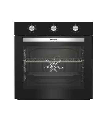 Духовой шкаф электрический Hotpoint HETF 614 JH BL, черный