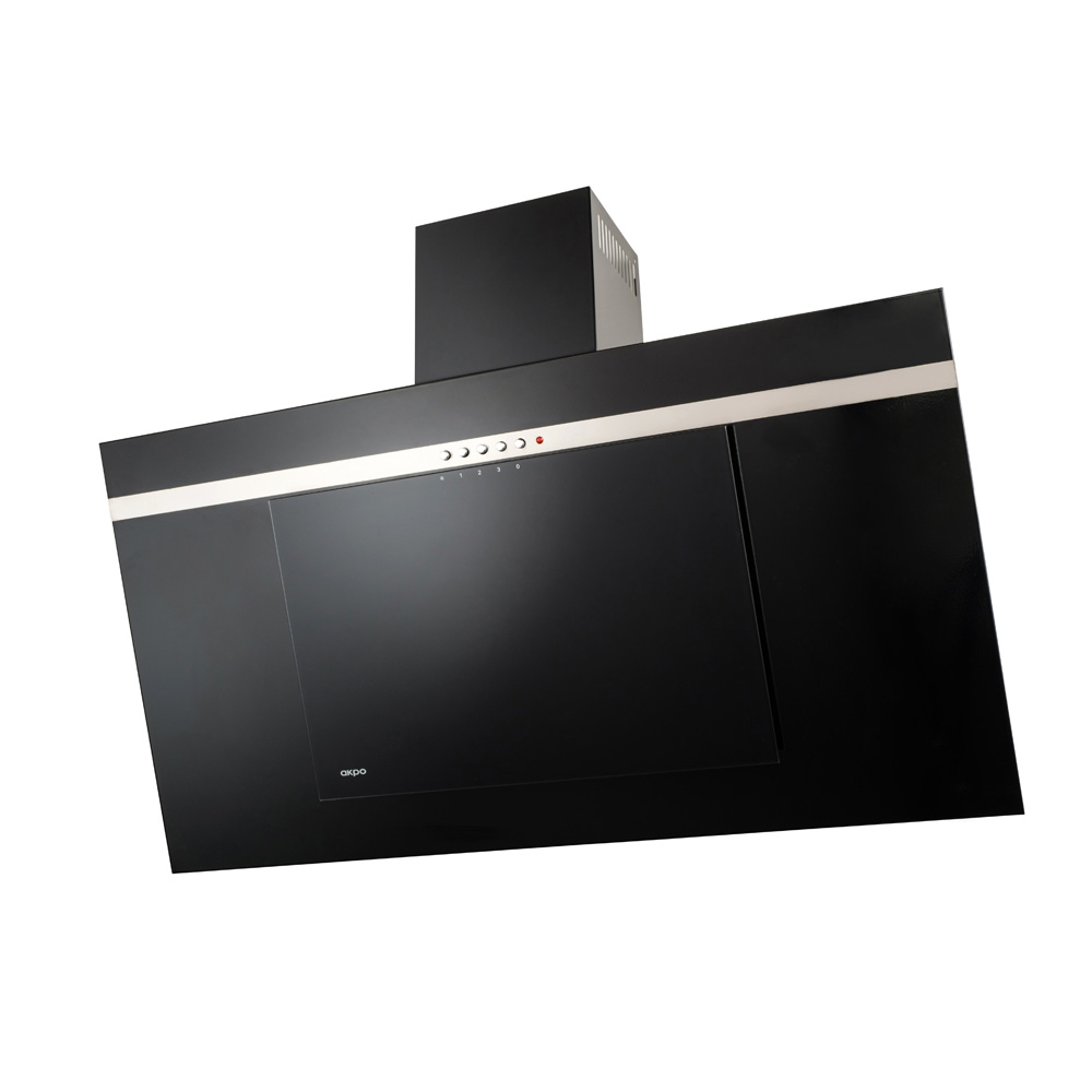 Вытяжка наклонная AKPO WK-4 Nero eco line 90, черный