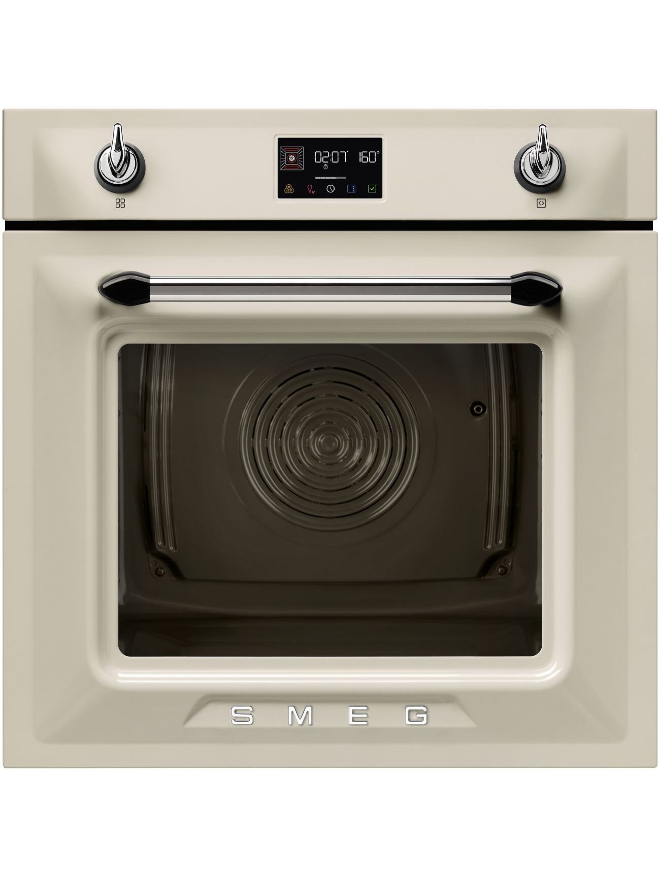 Духовой шкаф электрический Smeg SOP6902S2PP, кремовый