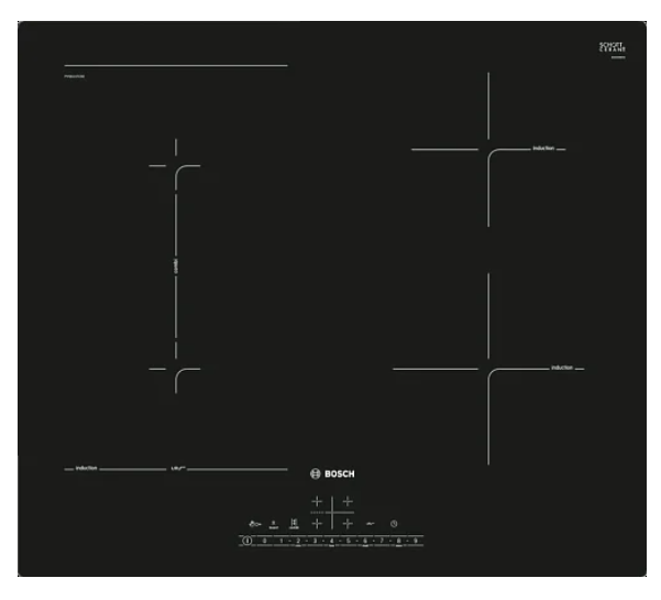Варочная панель индукционная Bosch PVS611FC5Z, черный