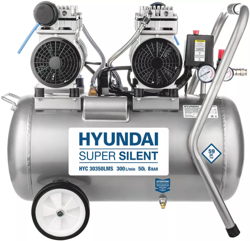 Компрессор безмасляный Hyundai HYC30350LMS