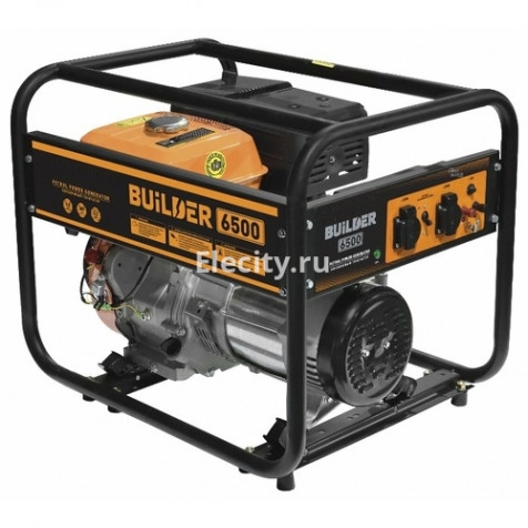 Генератор бензиновый Carver PPG-6500 Builder (5000 Вт)