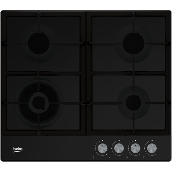 Варочная панель газовая Beko HILW64325SB черный