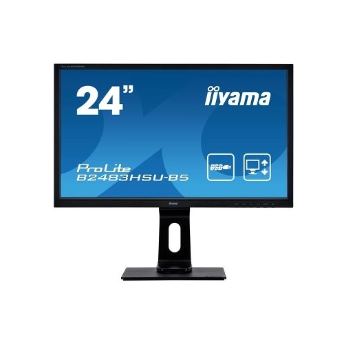 Монитор Iiyama ProLite B2483HSU-B5 24