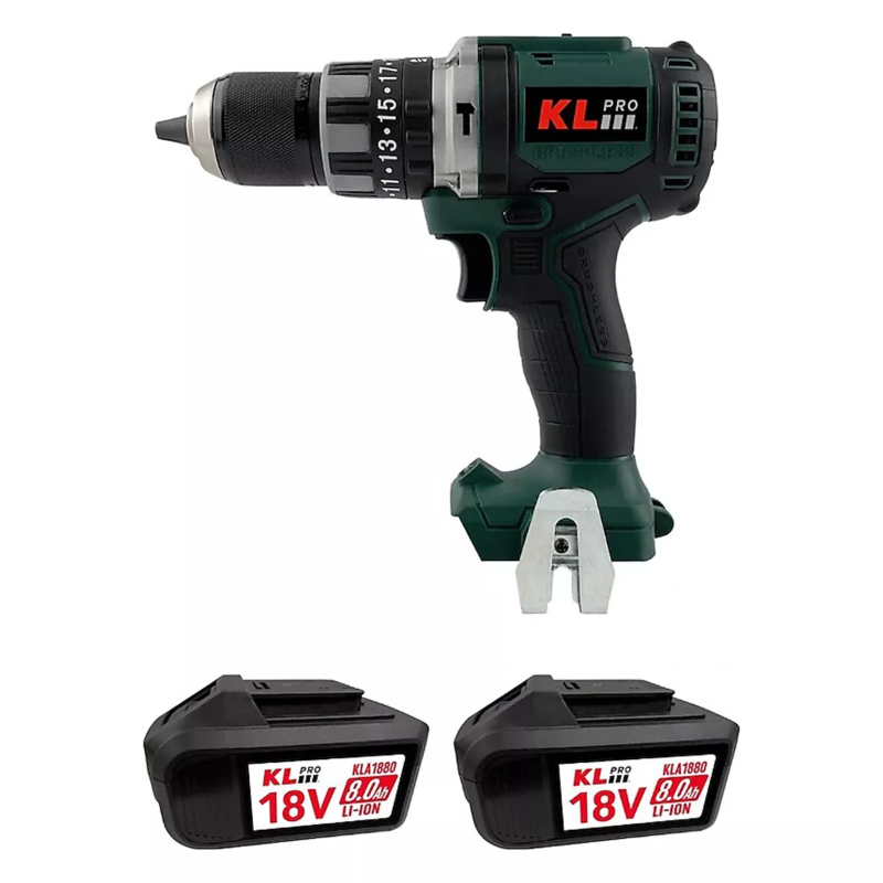 Дрель-шуруповёрт ударная KLPRO KLDM18BH-80