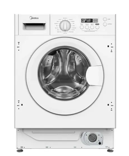 Стиральная машина встраиваемая Midea MFGLW80B/W, белый