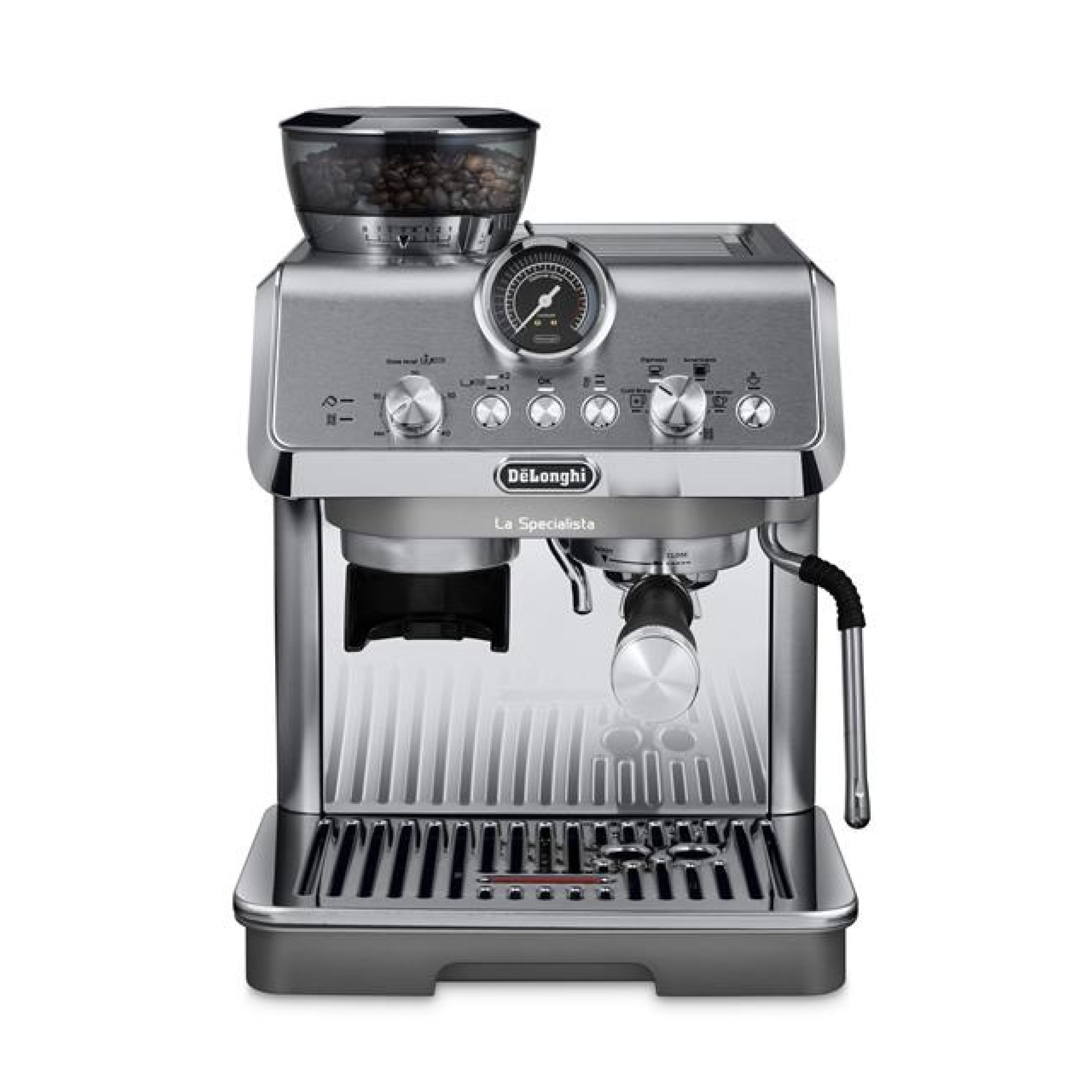 Кофеварка рожковая DeLonghi La Specialista Arte Evo Cold Brew EC9255.M, серебристый