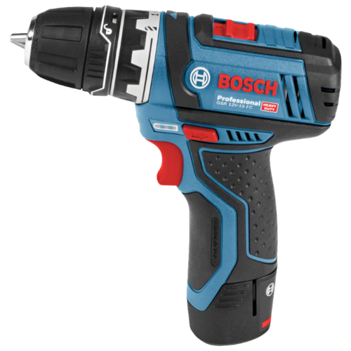 Дрель-шуруповерт BOSCH GSR 12V-15 FC 2.0Ач х2 L-BOXX комплект2