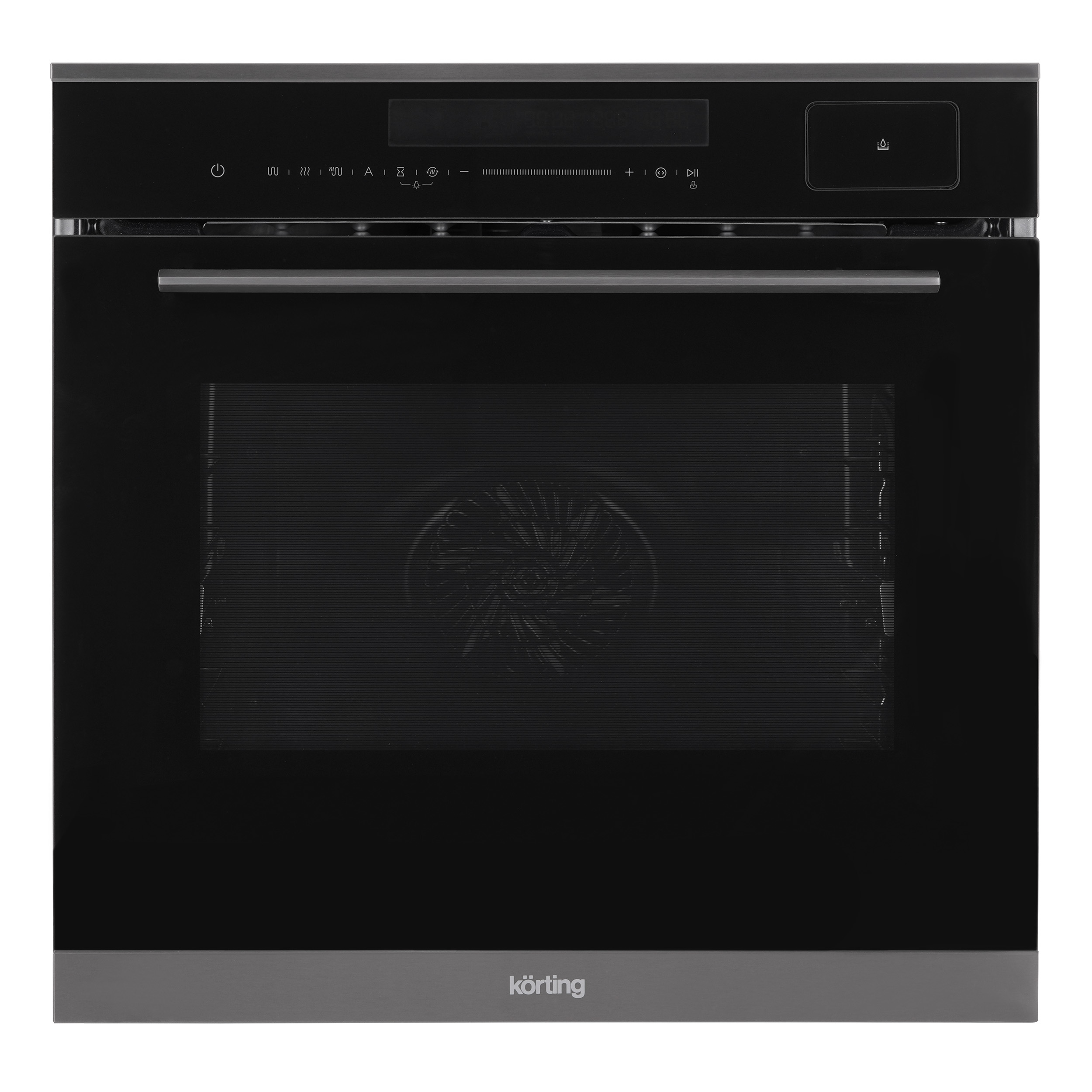 Духовой шкаф электрический Korting OKB 1350 S GNBX Steam, черный/черная нержавеющая сталь