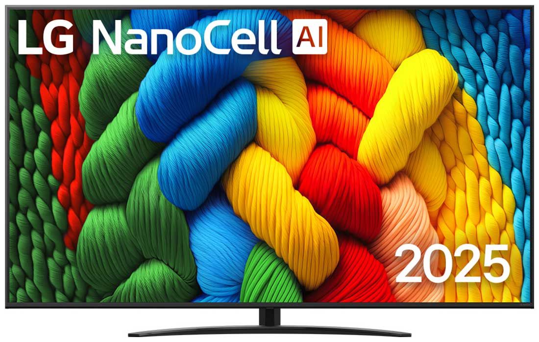 Телевизор LG 75NANO81A6A.ARUG, черный