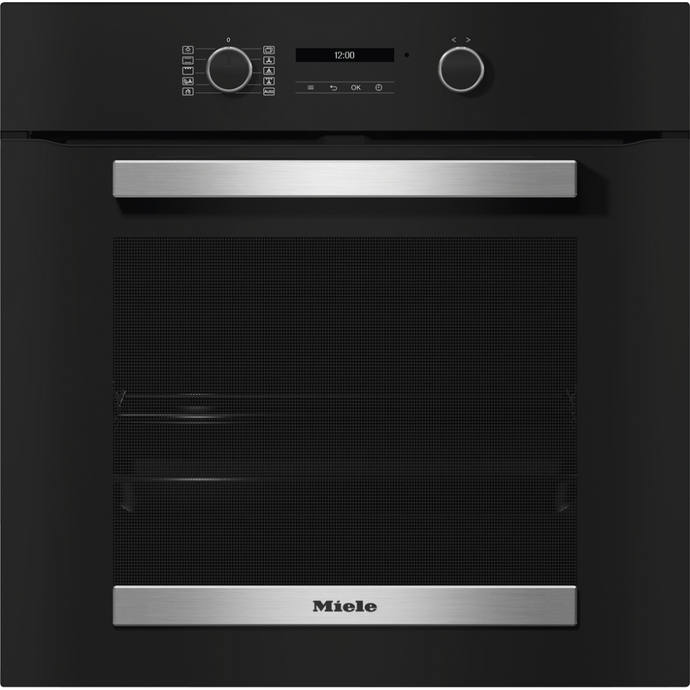 Духовой шкаф электрический Miele H 2465 BP Active ObsidianBlack EL, черный обсидиан/серебристый