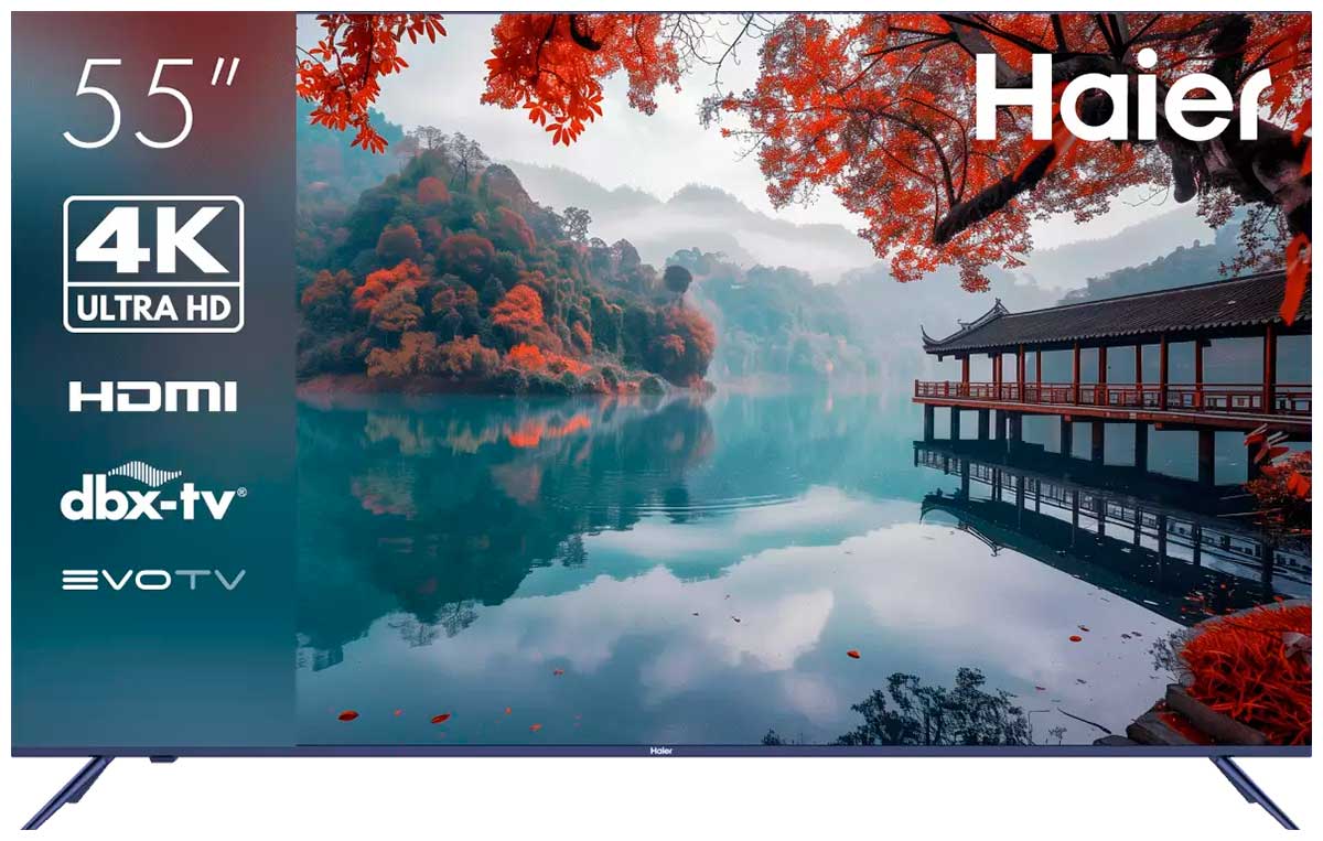 Телевизор Haier 55 Smart TV M1, черный
