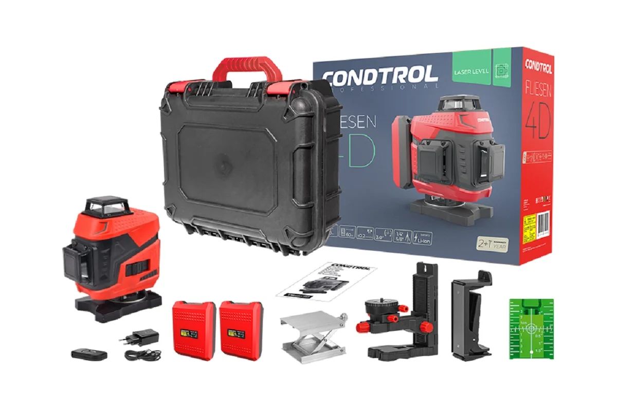 Нивелир лазерный Condtrol Fliesen 4D (1-2-466)