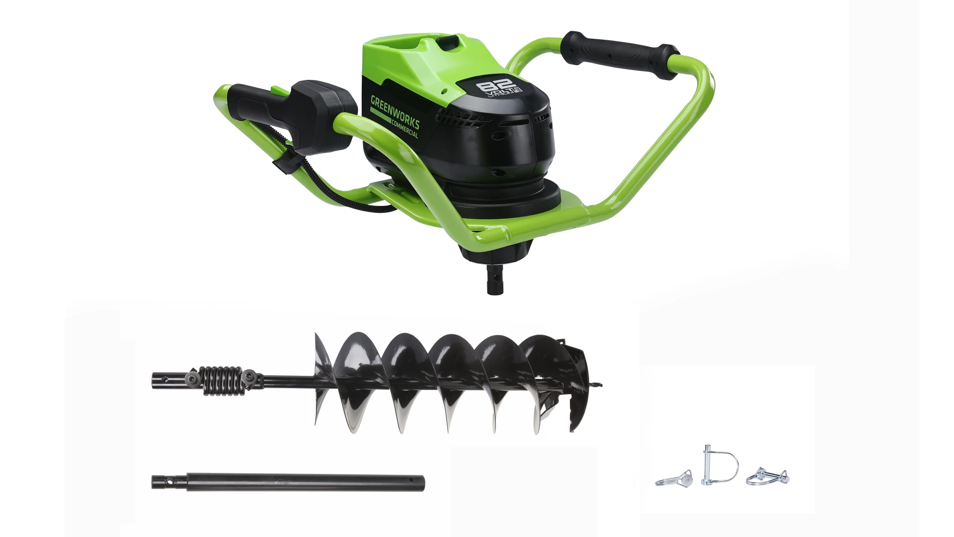 Мотобур аккумуляторный GreenWorks GC-AUGER 82V, арт. 3707907 (без АКБ и ЗУ)