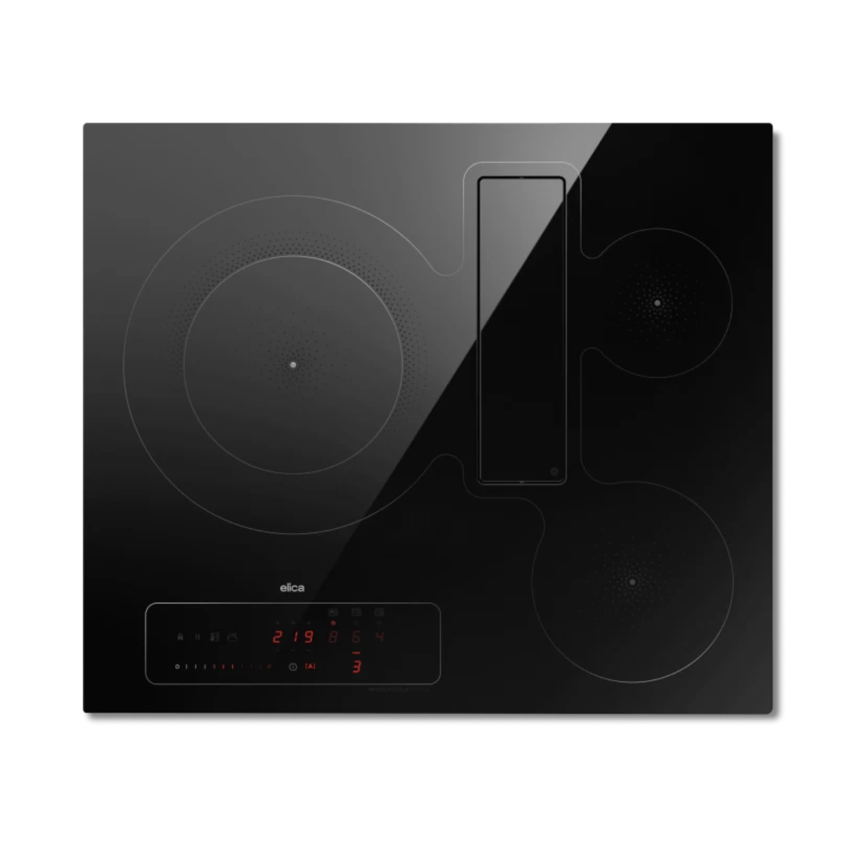 Варочная панель индукционная Elica NIKOLATESLA FIT 3Z BL/A/60 (PRF0184526), черный