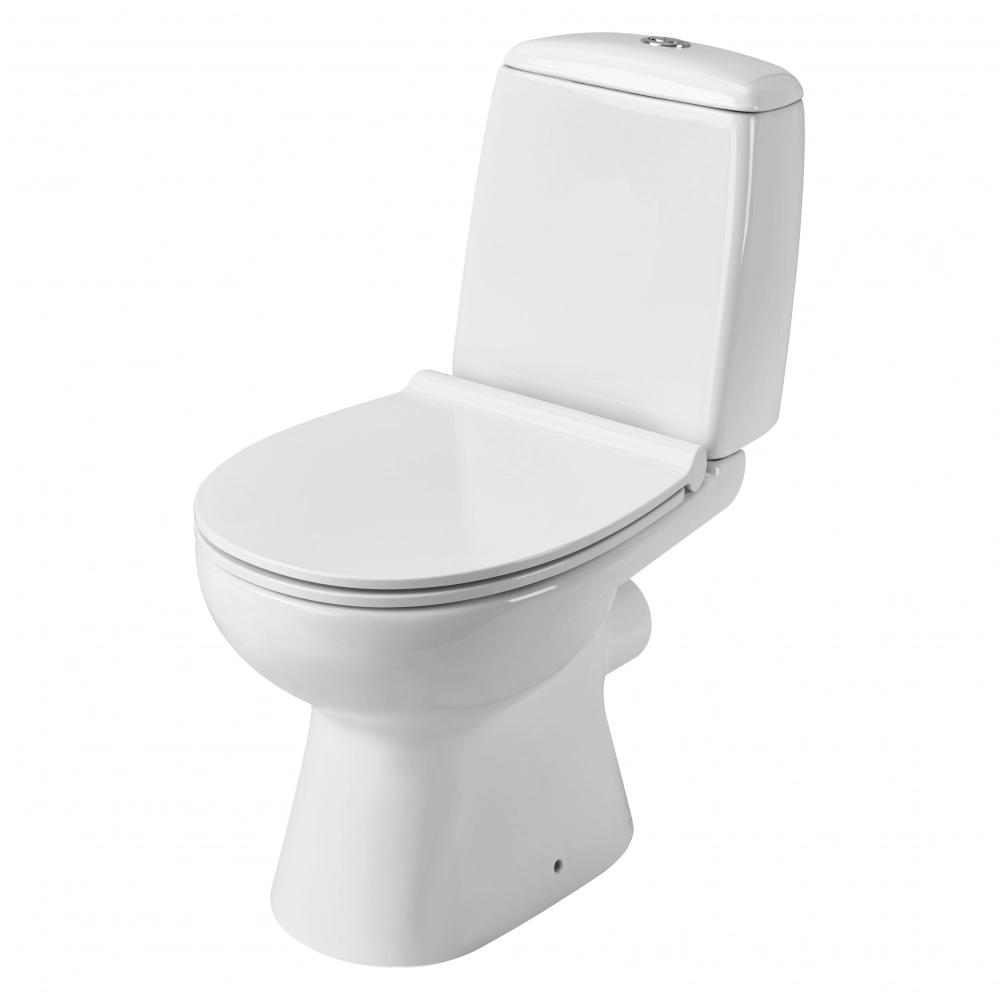 Унитаз-компакт Santek Цезарь 1WH302415 (сиденье тонкое с микролифтом), белый