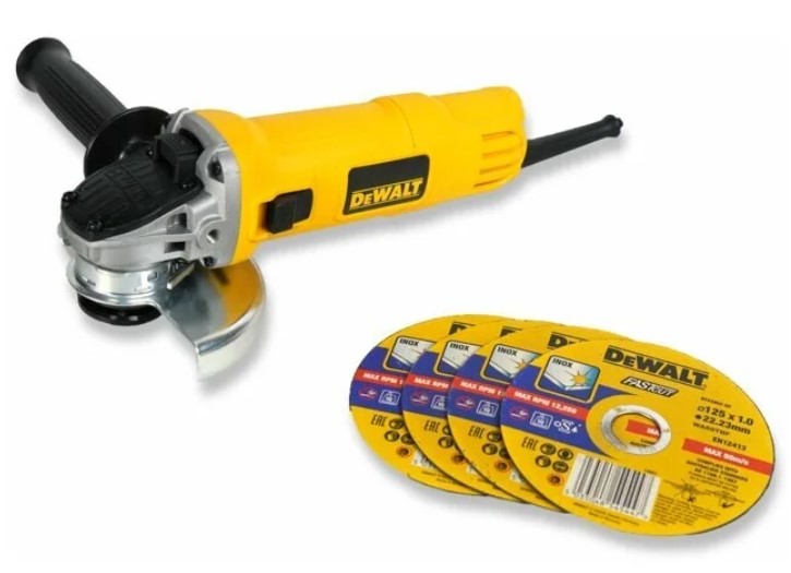 Угловая шлифмашина (болгарка) DeWalt DWE4151D4