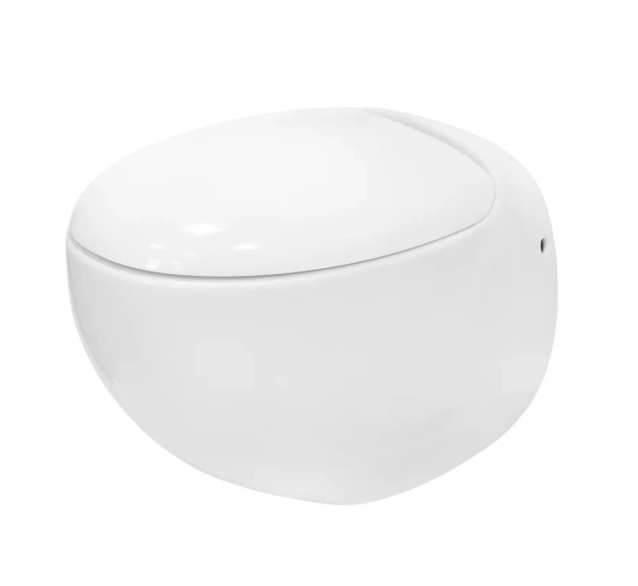 Унитаз подвесной Sanita Luxe Ringo WC.WH/Ringo/DM.Rim/WHT.G/S1 (с микролифтом), белый