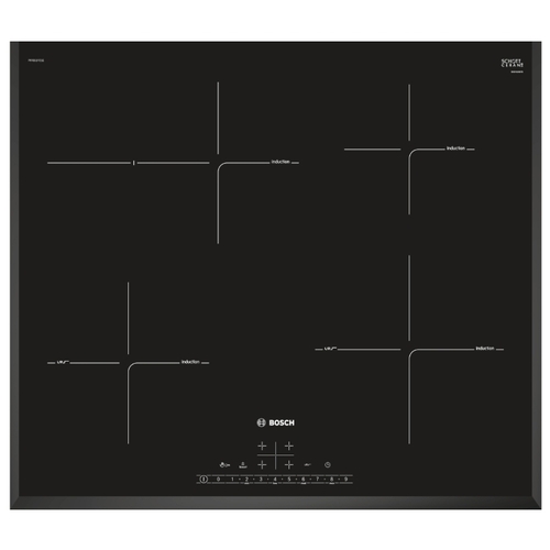 Варочная панель индукционная Bosch PIF651FC1E, черный