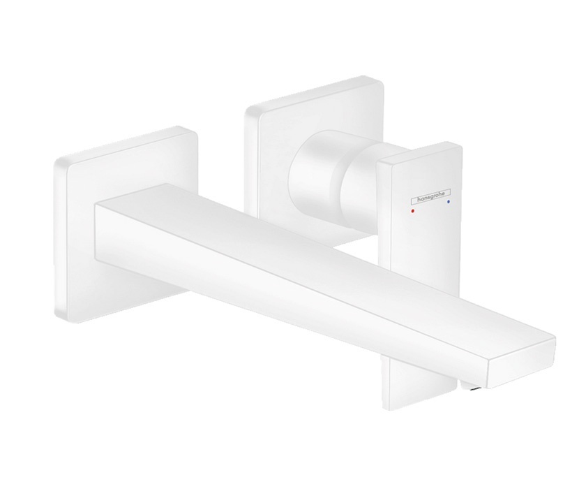 Смеситель для раковины Hansgrohe Metropol 32526700, белый матовый