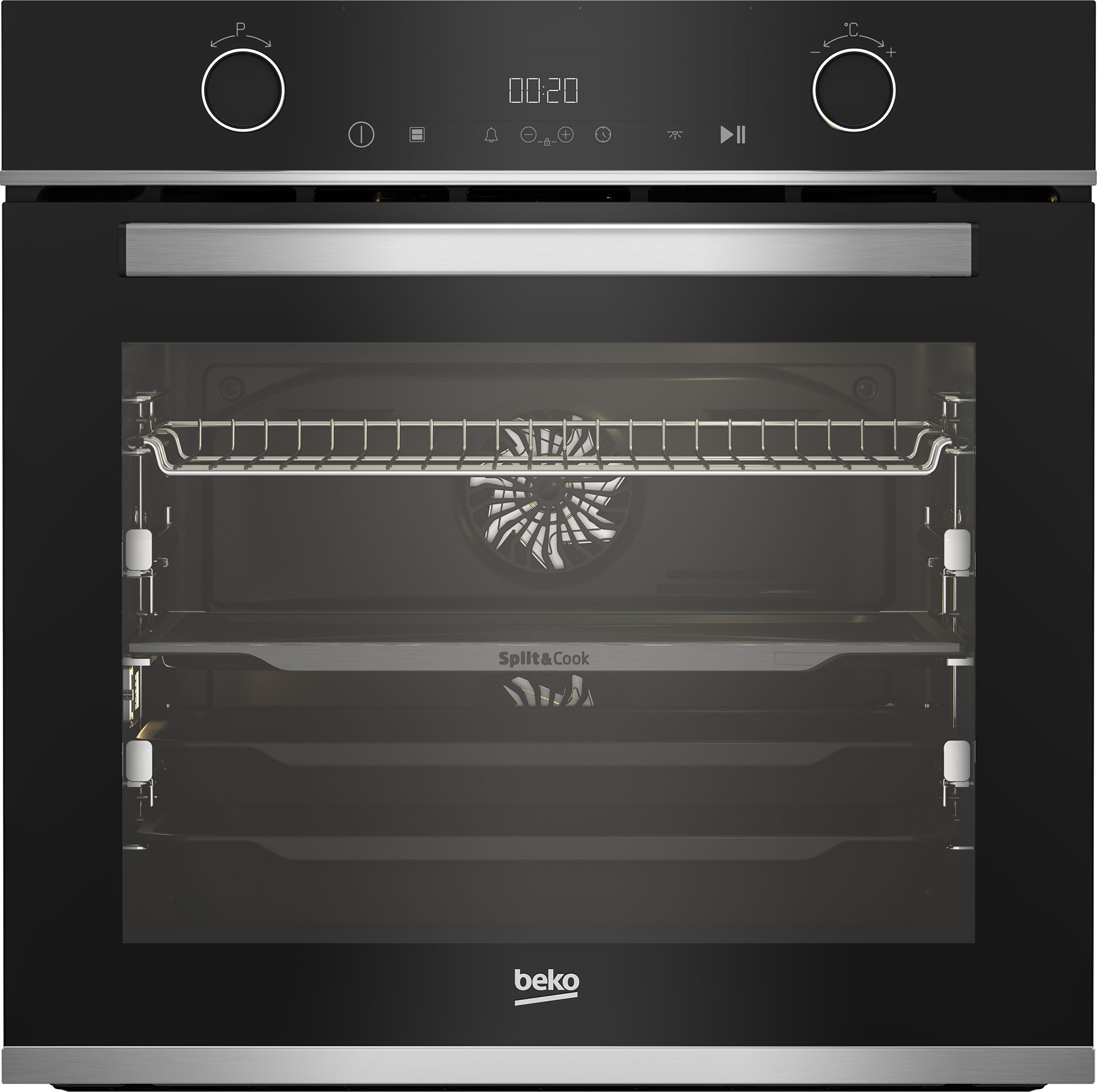 Духовой шкаф электрический Beko BBVM13400XDS, черный