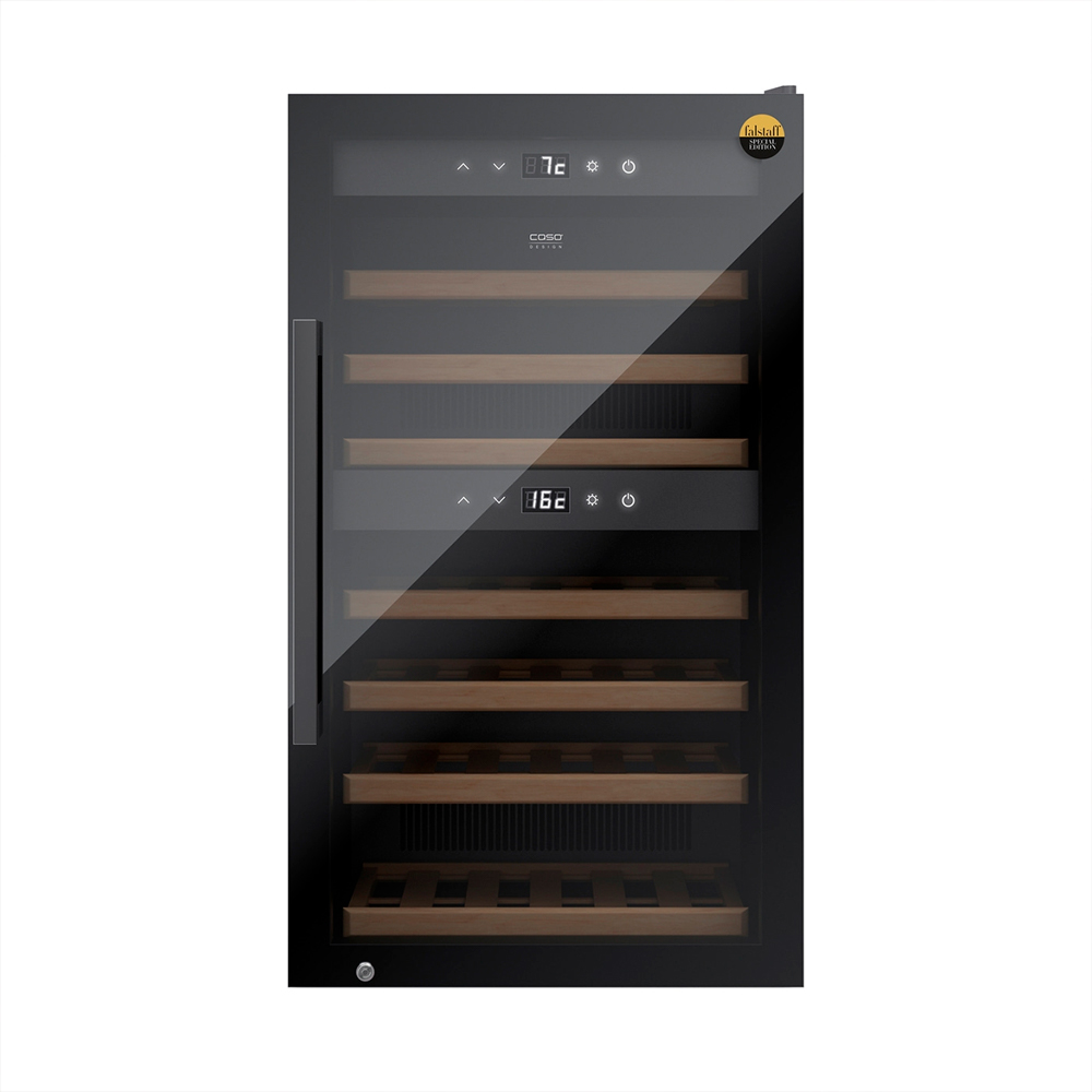 Винный шкаф Caso WineExclusive 66 Smart, черный