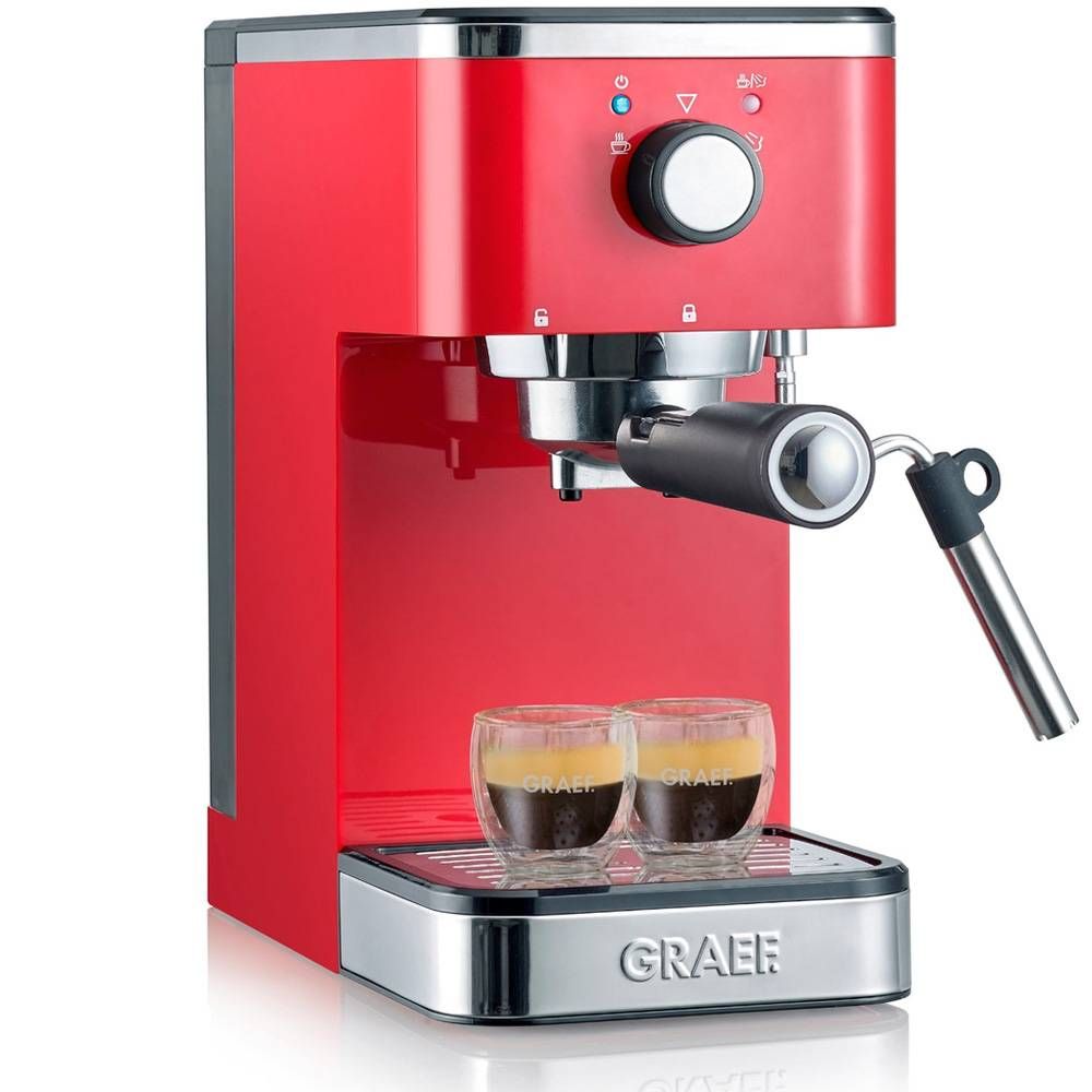 Кофемашина рожковая GRAEF Salita ES 403 rot, красный