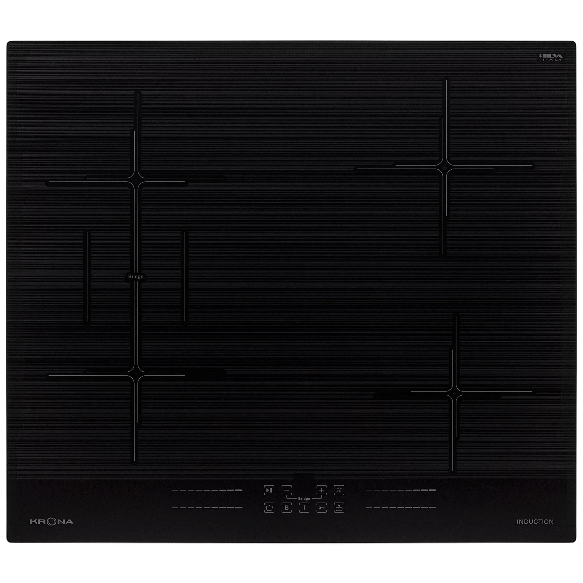 Варочная панель индукционная Krona Genesis 60 BL, черный