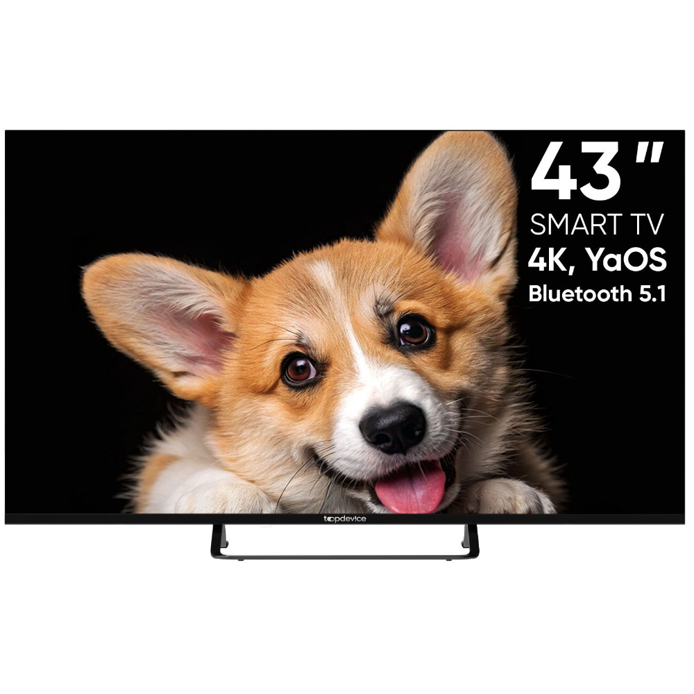 Телевизор Topdevice TDTV43CS03U_BK, черный