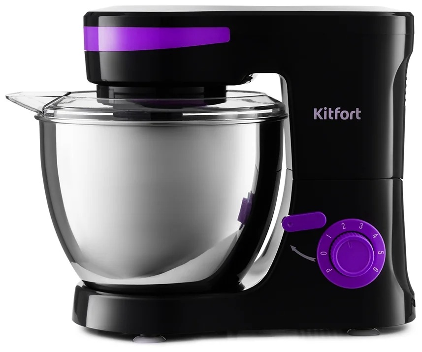 Миксер Kitfort KT-3044 черный/фиолетовый