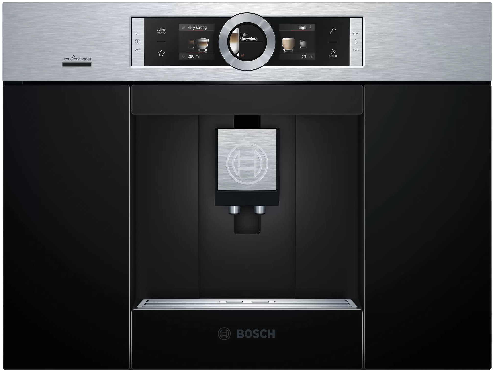 Кофемашина автоматическая встраиваемая Bosch CTL636ES6, нержавеющая сталь