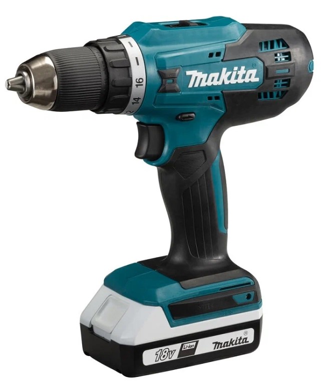 Дрель аккумуляторная Makita DF488DWE
