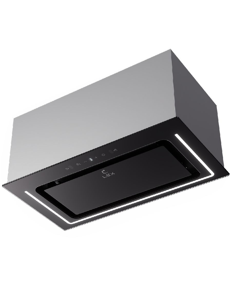Вытяжка встраиваемая LEX Nova 600 Inverter BL, черный
