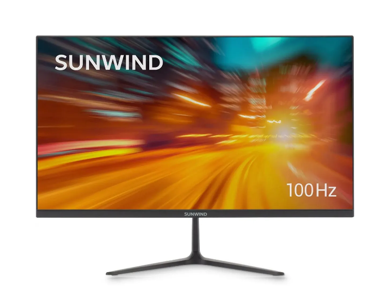 Монитор SunWind SM-22FV222 черный