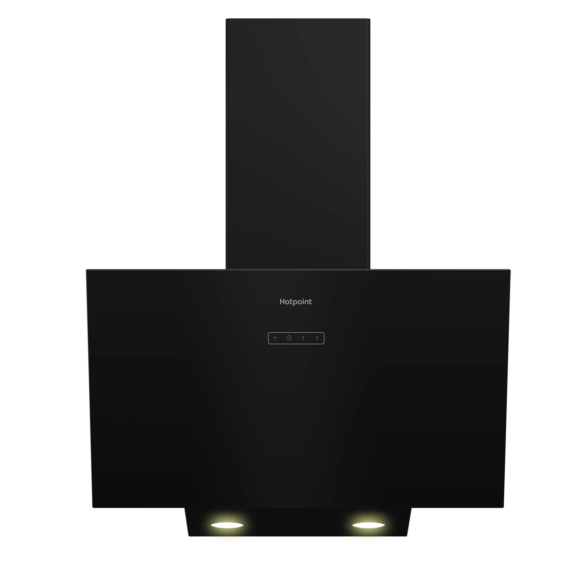 Вытяжка наклонная Hotpoint HPHV 63LT BL, черный