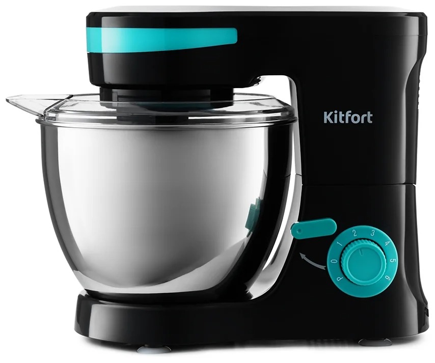 Миксер Kitfort KT-3044 черный/бирюзовый