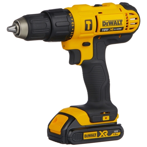Дрель-шуруповерт ударная аккумуляторная DeWALT DCD776S2 42 Н·м