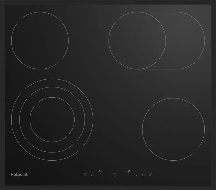 Варочная панель электрическая Hotpoint HR 6T7 BA S, черный